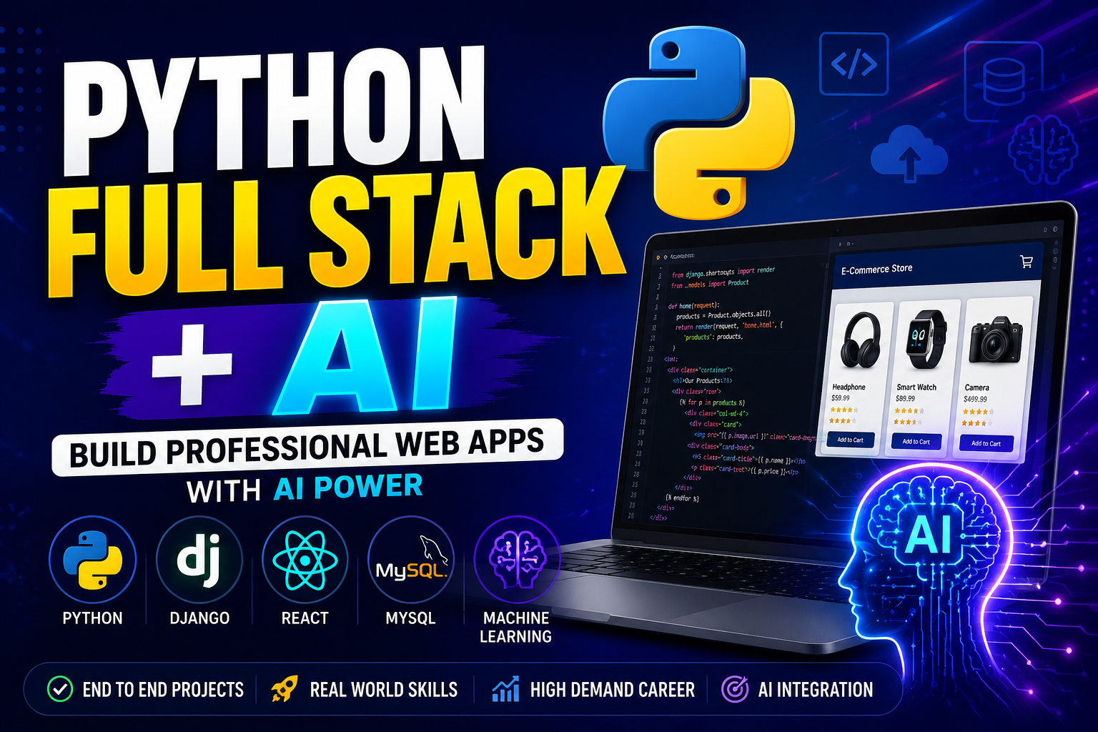 Python Full Stack+AI